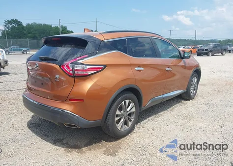 2017 Nissan Murano Sv z USA, uszkodzony, nr VIN 5N1AZ2MGXHN126910